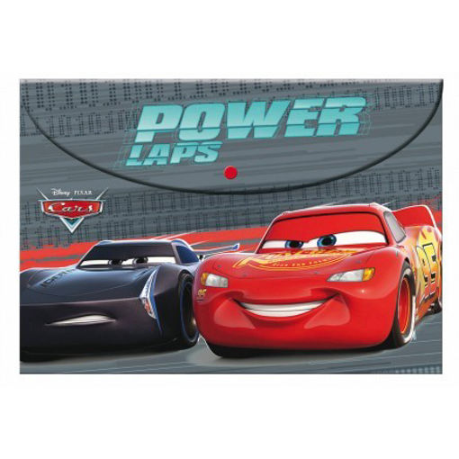 Picture of CARS PP A4 FOLDER WITH BUTTON